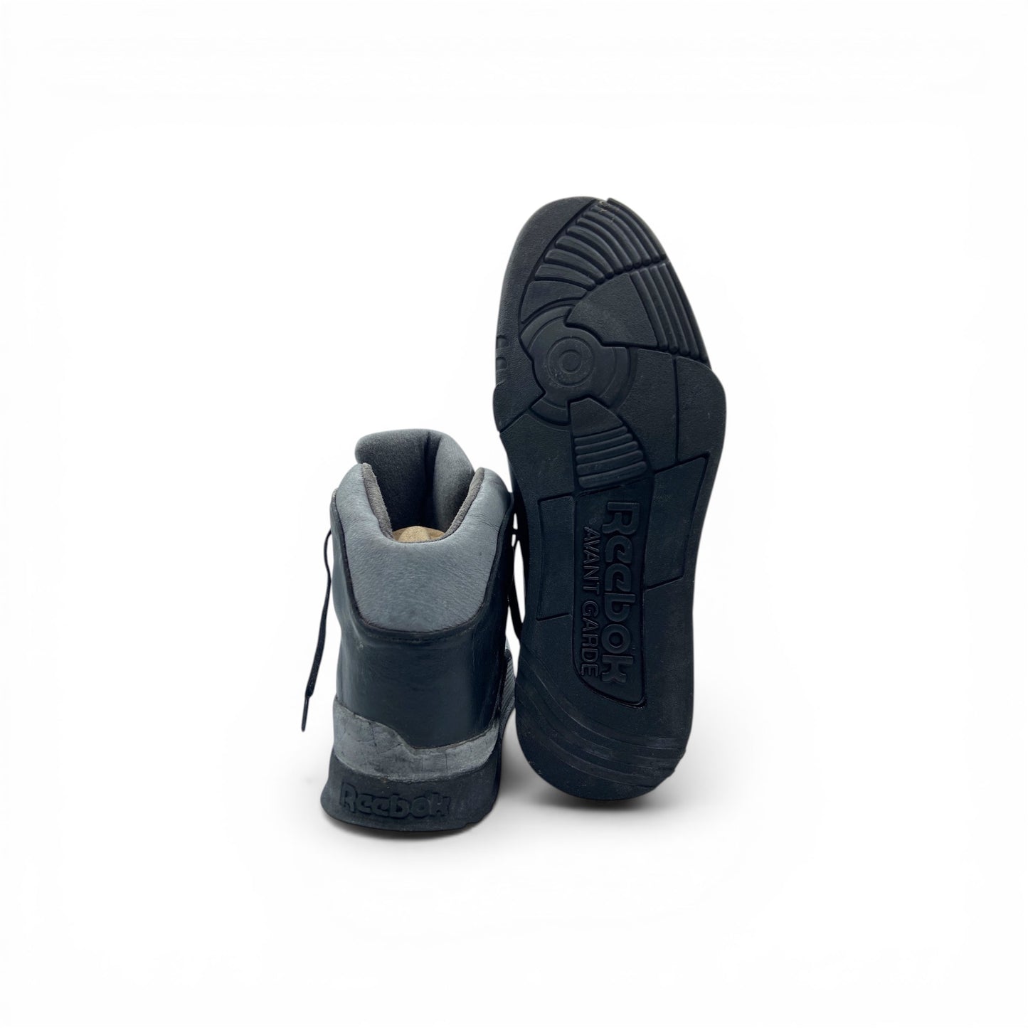 Reebok Avant Garde – Sneakers vintage montantes noires homme