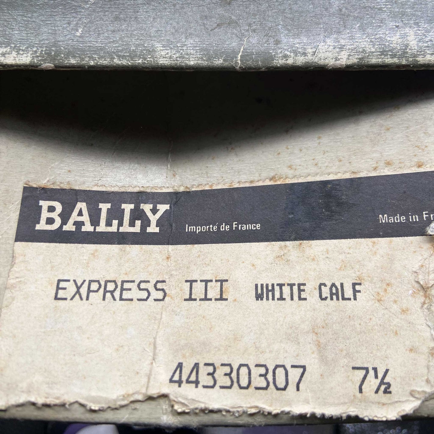Chaussure vintage BALLY Express III – Cuir