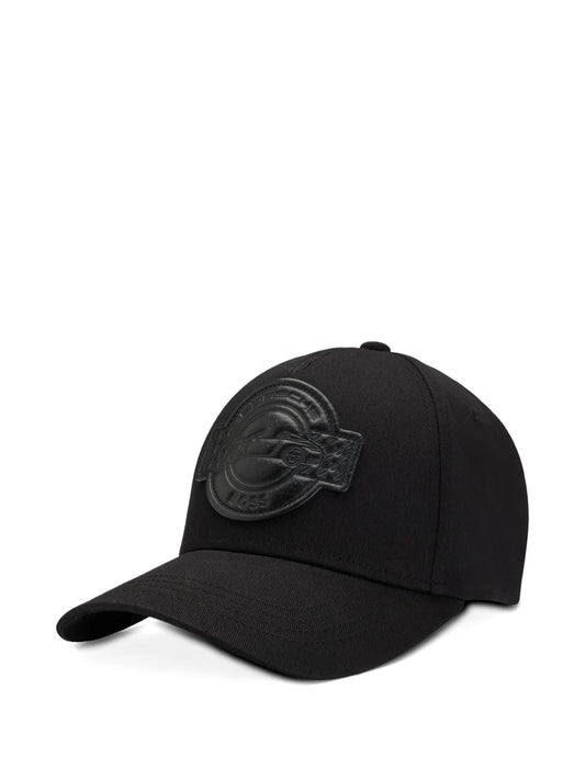 Casquette BOSS x Porsche 50547041 – Casquette Baseball Zed_PS en Coton avec Patch Co-Brandé