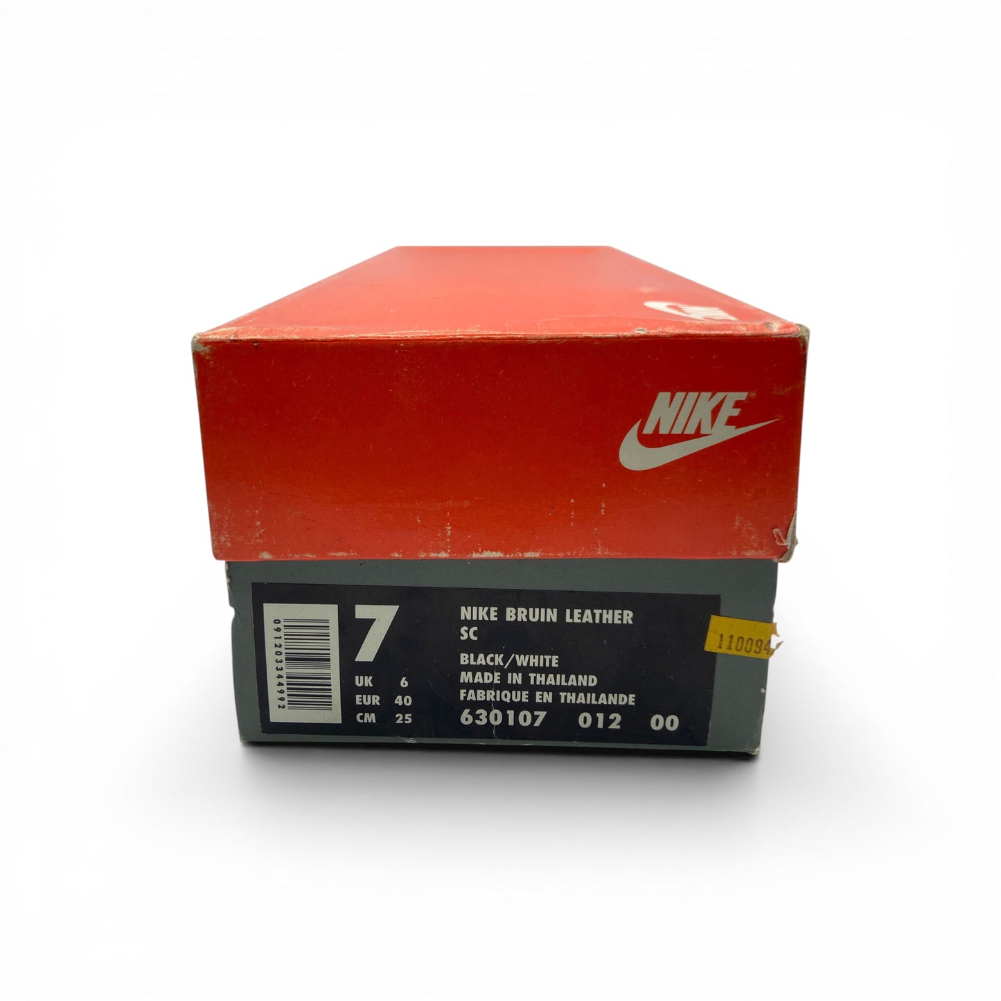 Nike Bruin Leather SC Black/White (1994) – Rare Vintage Sneakers