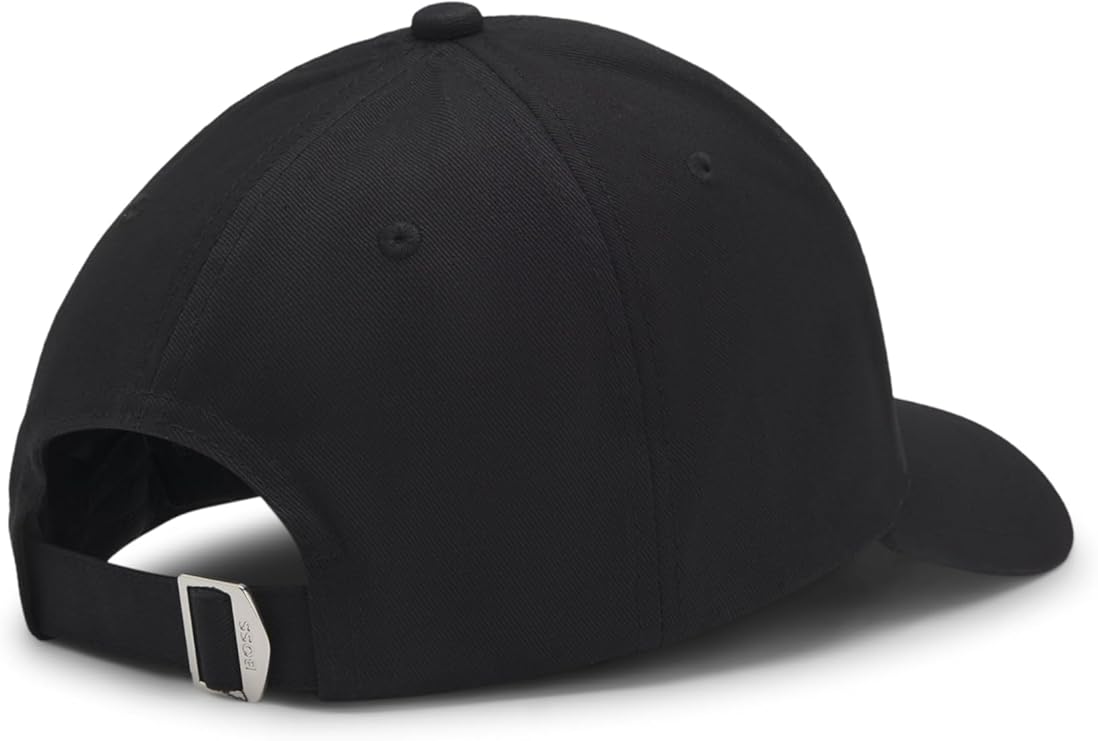 Casquette BOSS Noire à Logo Brodé Blanc – Baseball Cap Homme Premium