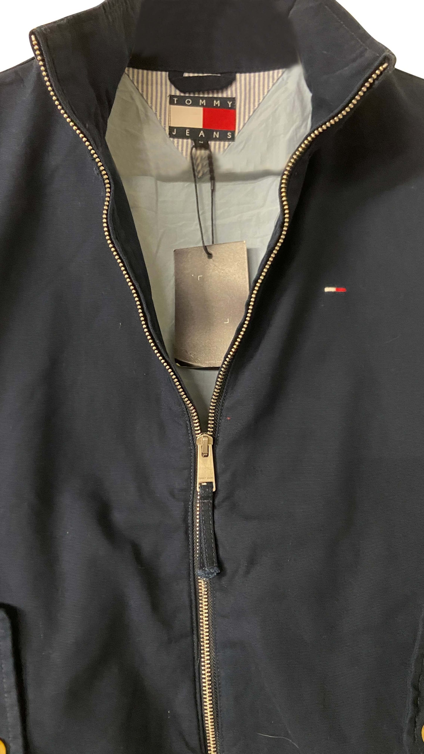 Pack de 6 - Veste Tommy Hilfiger Coupe Courte Zippée – Blouson Léger Mi-Saison Casual Chic (Bleu, Beige, Vert, Blanc)