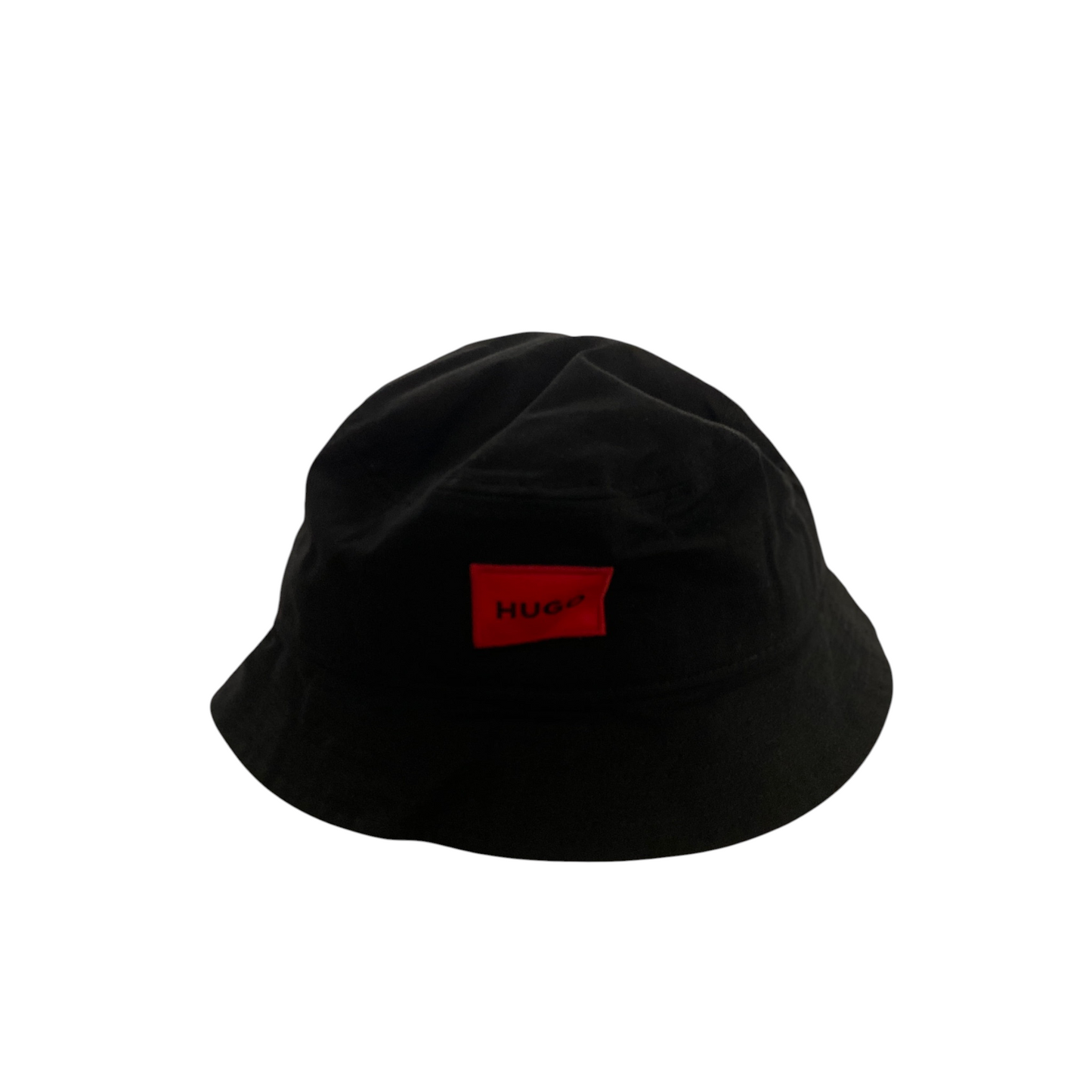 Bob HUGO Noir avec Patch Logo Rouge