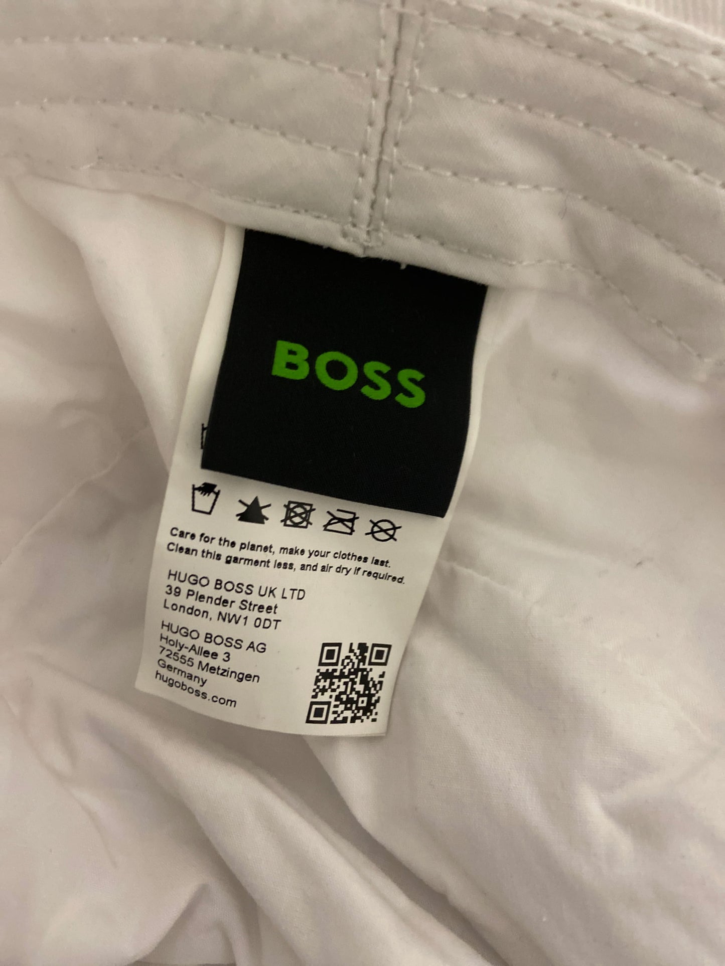 Bob BOSS Tennis Club Noir Brodé – Logo Raquettes