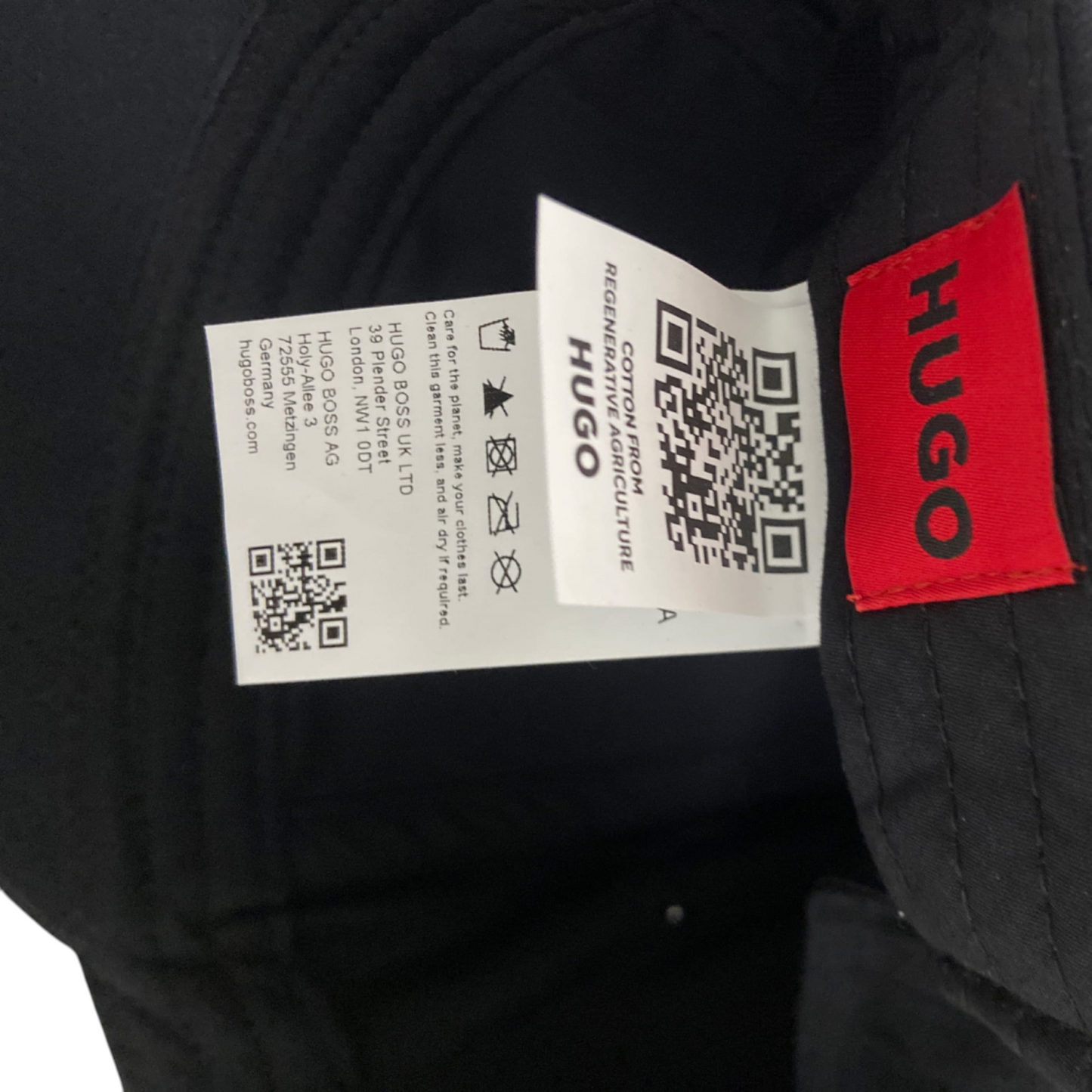Casquette HUGO à Logo Brodé Ton sur Ton – Baseball Cap Homme