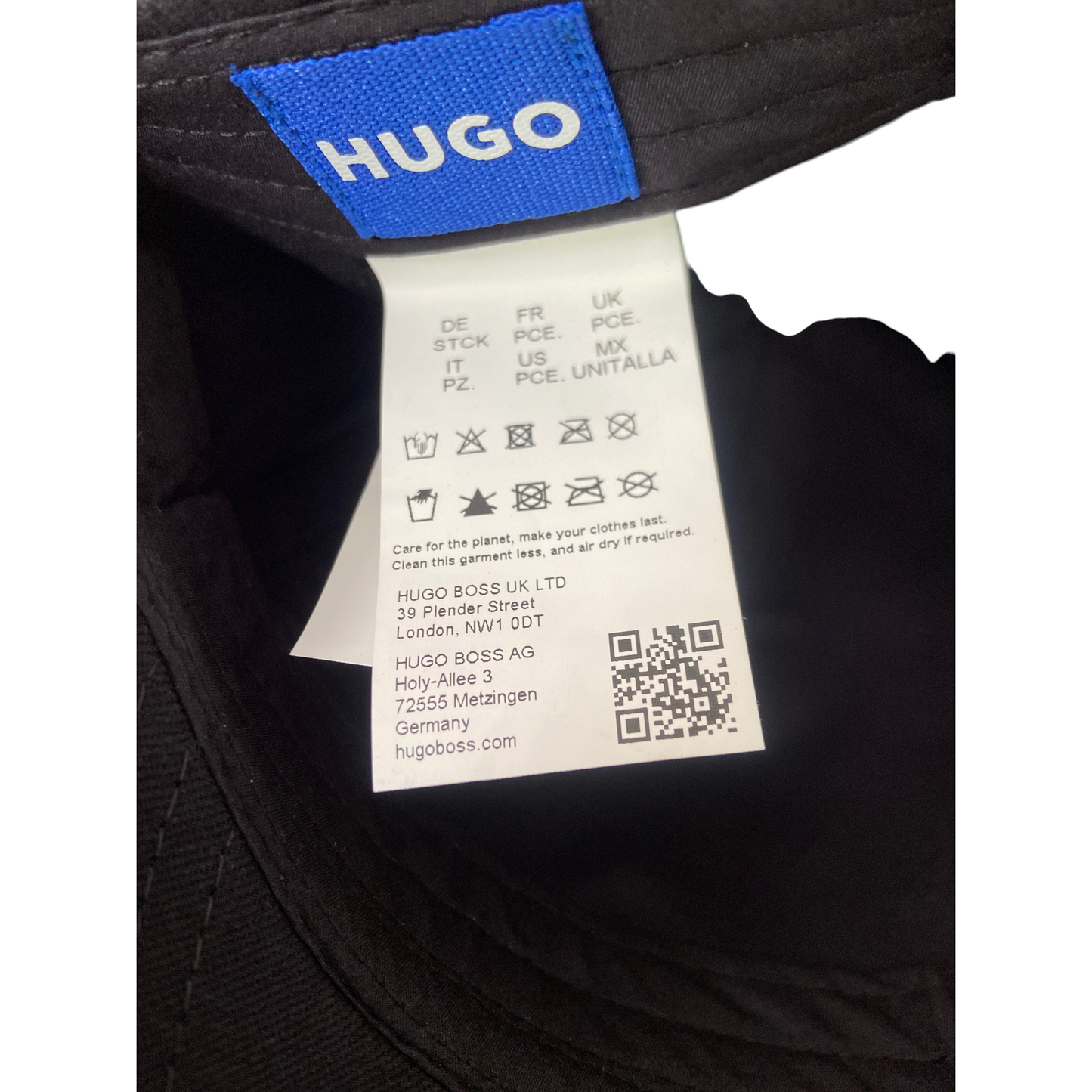 Casquette HUGO Homme 50522014 – Casquette Baseball Jinko en Coton avec Patch Logo
