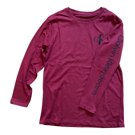 T-Shirt Calvin Klein Jeans Enfant Boys Monogram – Manches Longues Logo CK