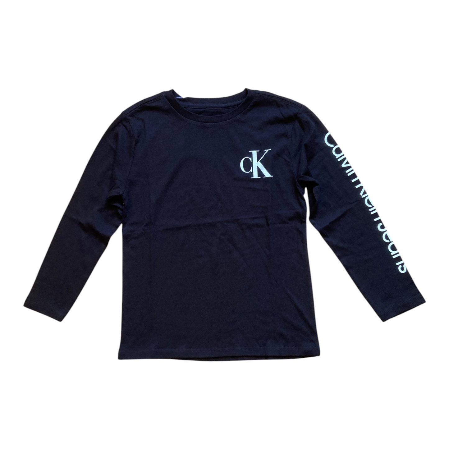 T-Shirt Calvin Klein Jeans Enfant Boys Monogram – Manches Longues Logo CK