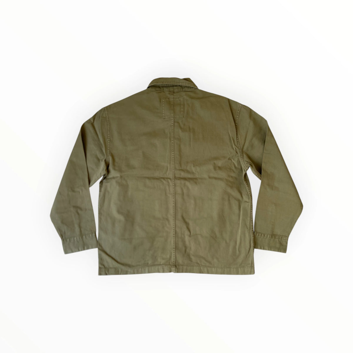 Tommy Hilfiger chore jacket by BITAMBS, durable workwear with a classic design, shown in a front view.