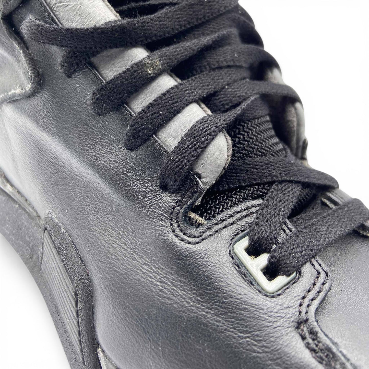 Reebok Avant Garde – Sneakers vintage montantes noires homme