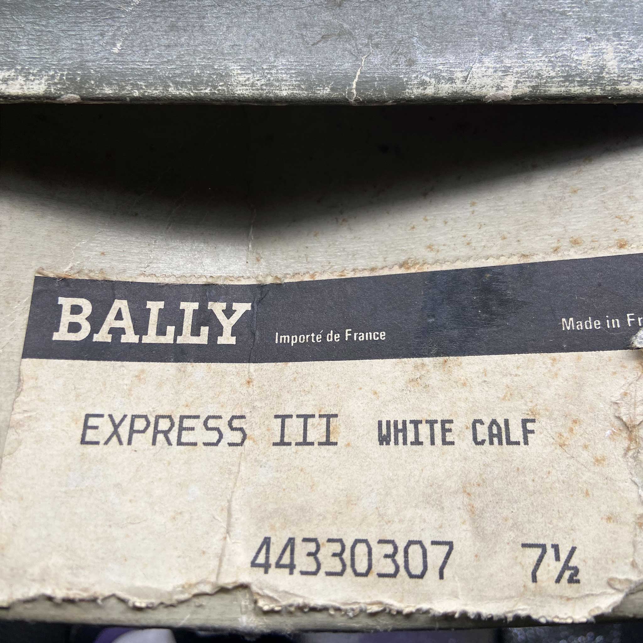 Chaussure vintage BALLY Express III – Cuir 