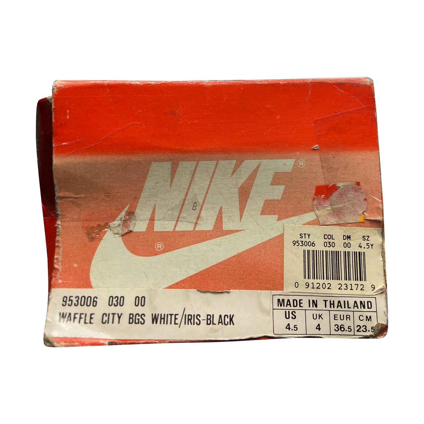 Nike Waffle City BGS 1991 White Iris Black – Sneakers Vintage Rares