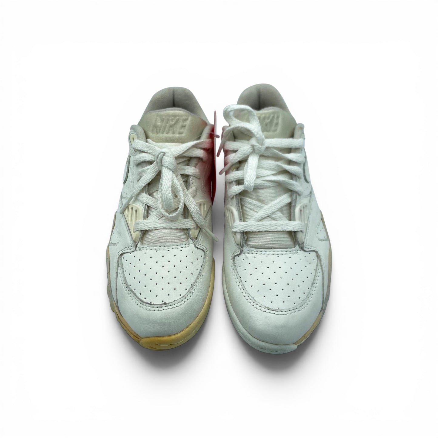 Nike Air Cross Trainer Low II (1989) – Vintage Made in Taiwan – White / Light Neutral Grey