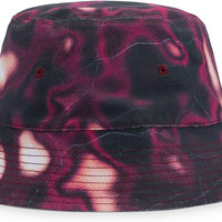 Bob BOSS Imprimé Bordeaux – Bucket Hat Homme Premium