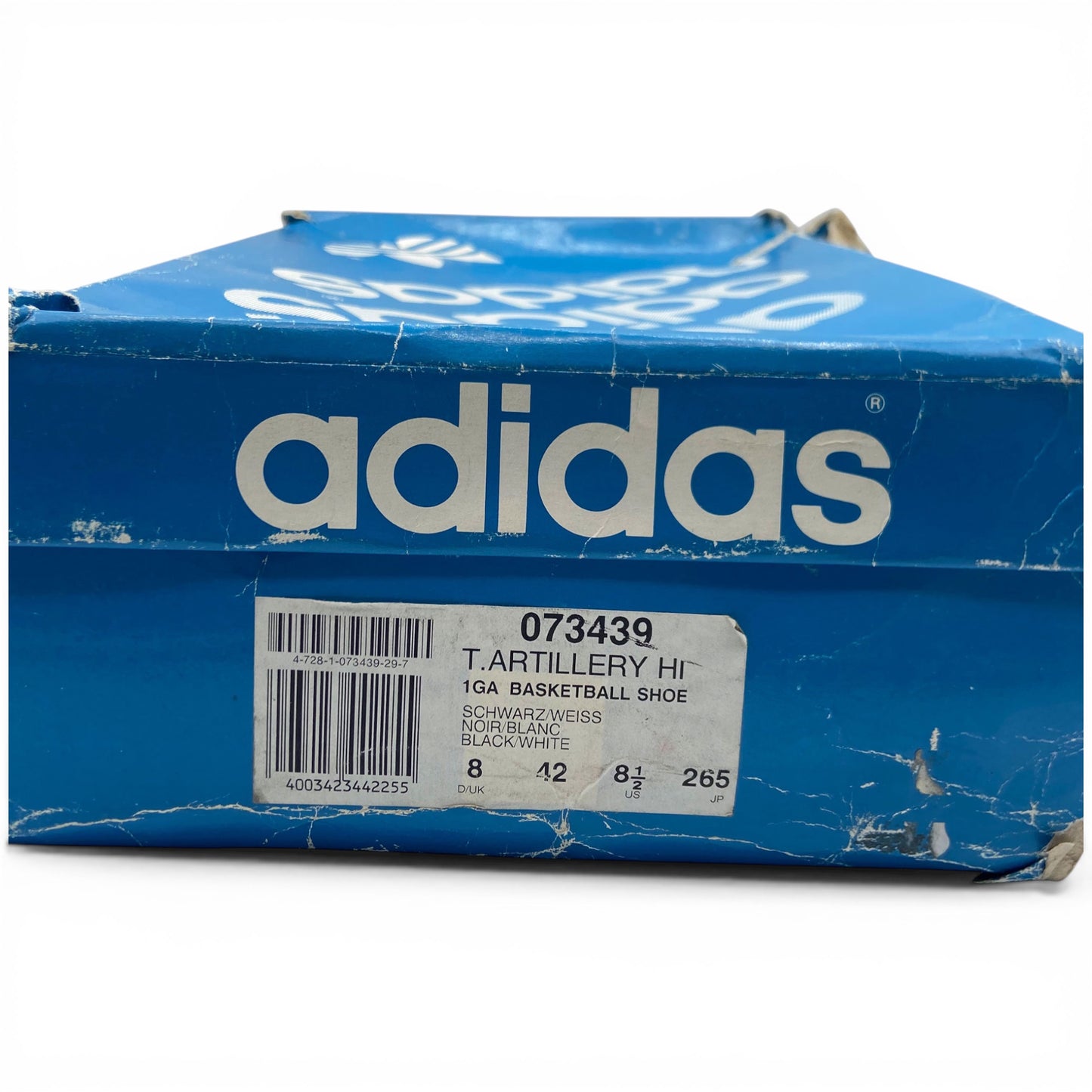 Adidas Artillery 073439 Vintage – Basket Montante Torsion Noir & Blanc Homme