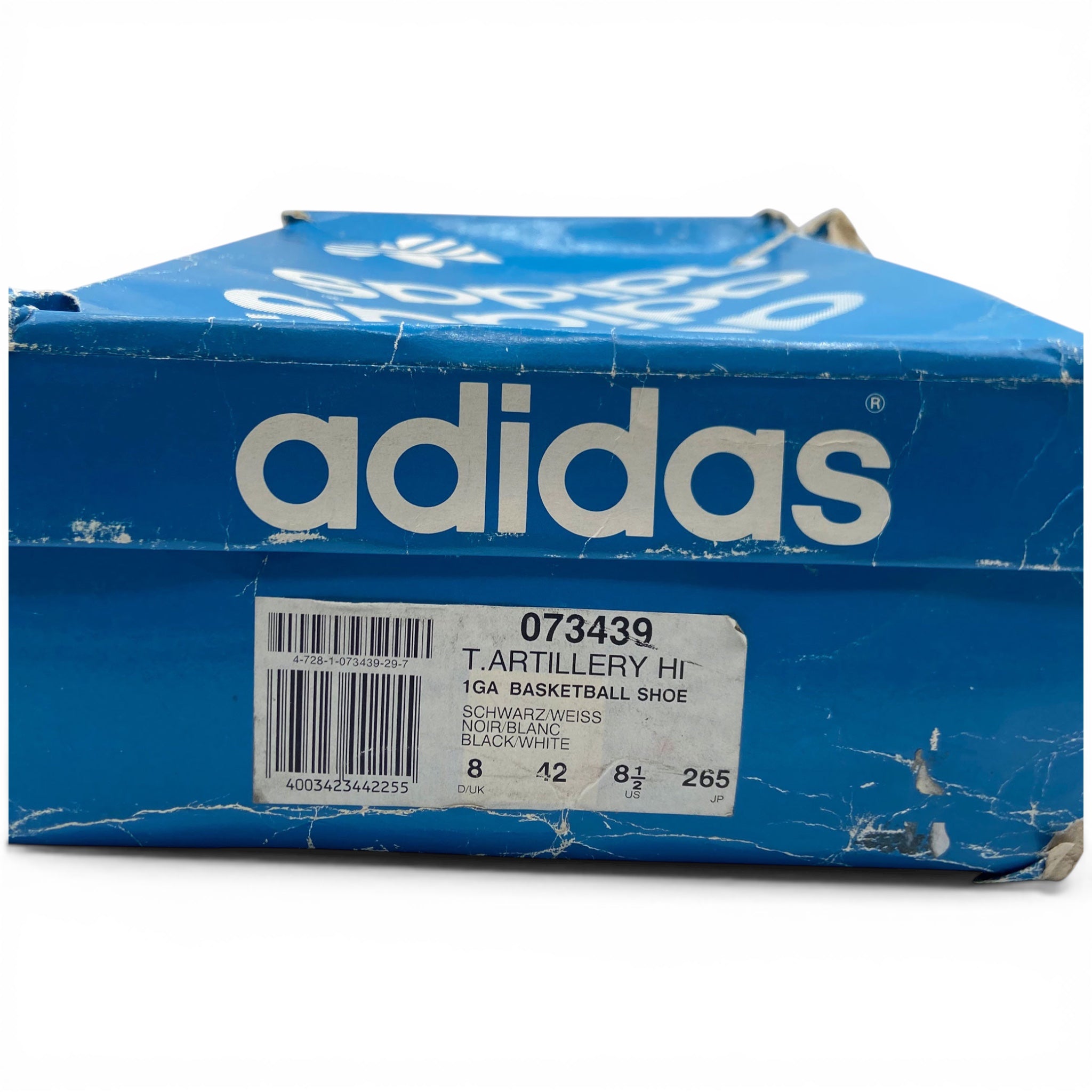 Adidas Artillery 073439 Vintage – Basket Montante Torsion Noir & Blanc Homme