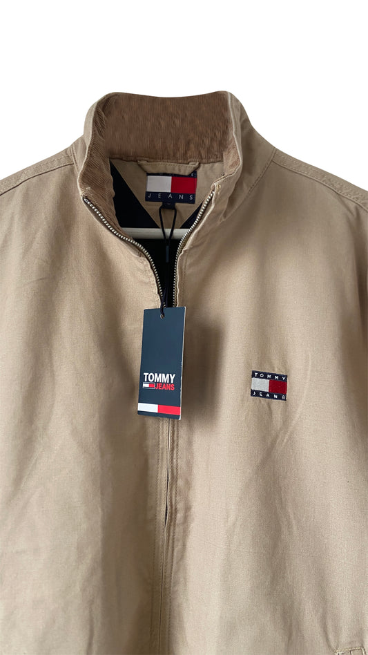 Veste Homme Légère Zippée Tommy Hilfiger –  Beige, Vert