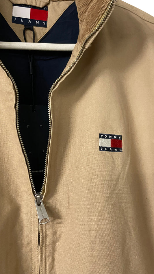Veste Homme Légère Zippée Tommy Hilfiger –  Beige, Vert