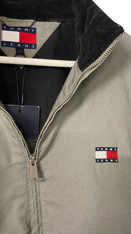 Veste Homme Légère Zippée Tommy Hilfiger –  Beige, Vert