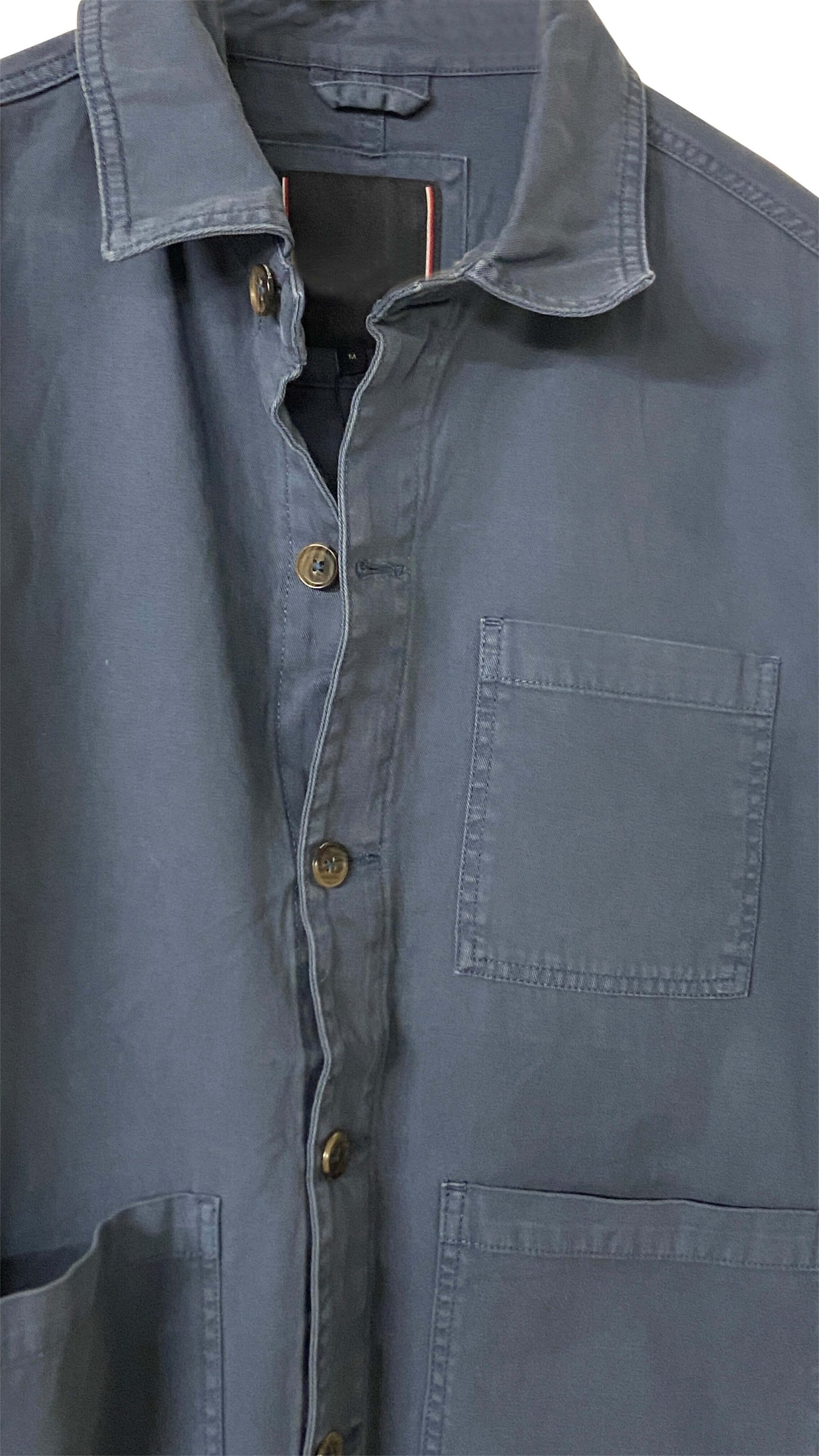 Pack de 6 - Veste Worker Tommy Hilfiger Homme en Coton – Surchemise Workwear Casual Bleu / Khaki