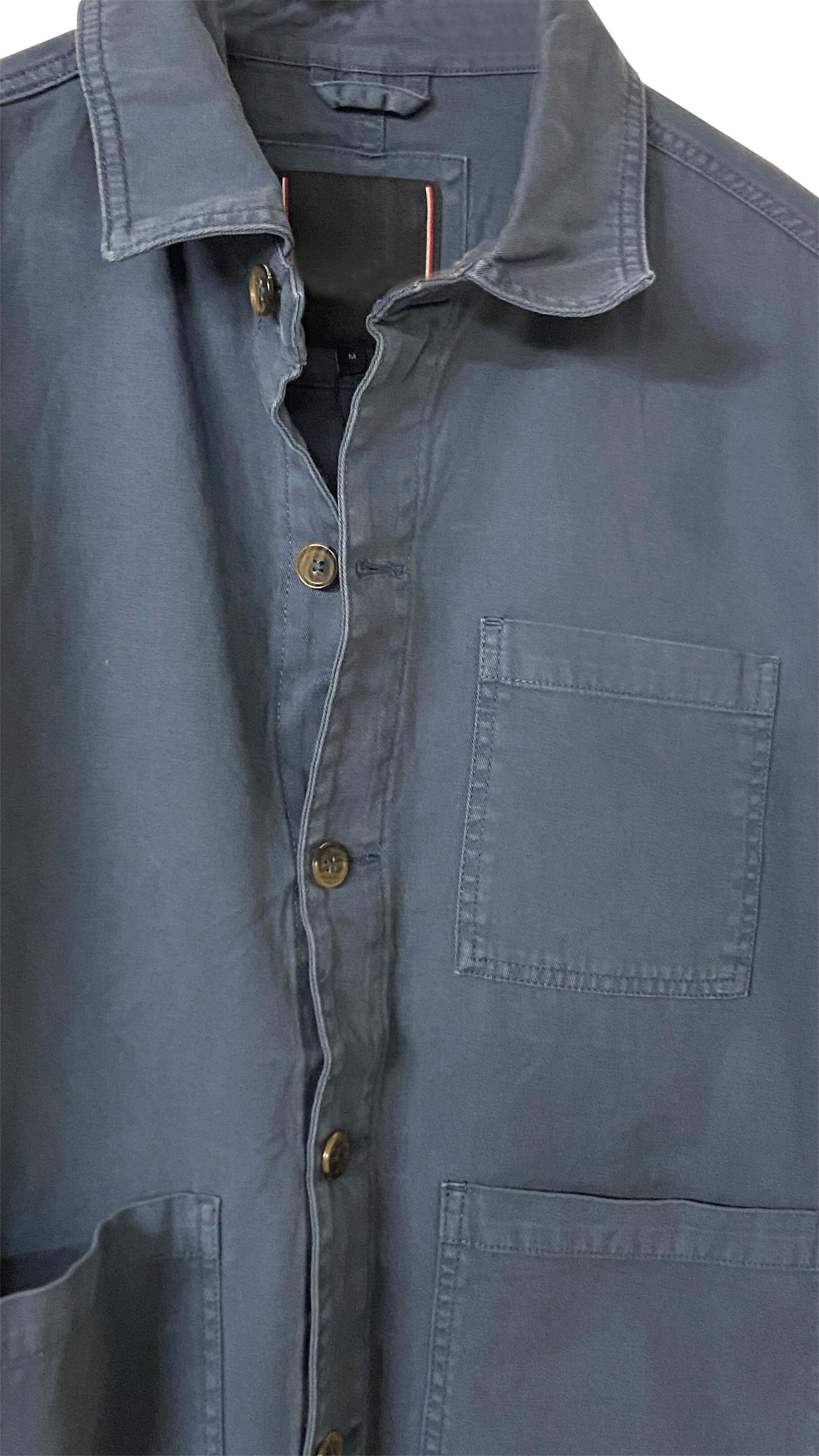 Pack de 6 - Veste Worker Tommy Hilfiger Homme en Coton – Surchemise Workwear Casual Bleu / Khaki