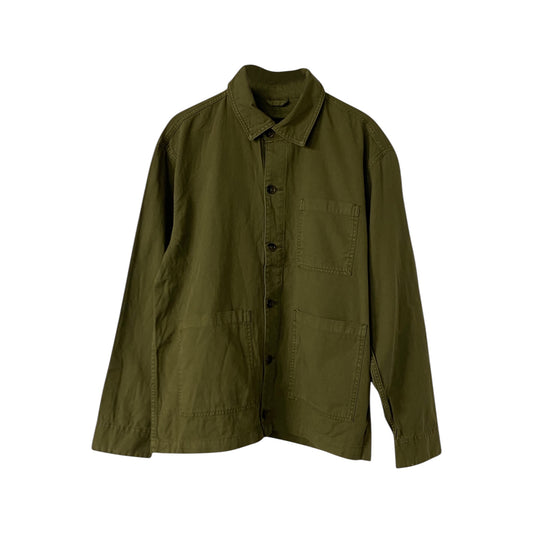 Veste Worker Tommy Hilfiger Homme en Coton – Surchemise Workwear Casual Bleu / Khaki