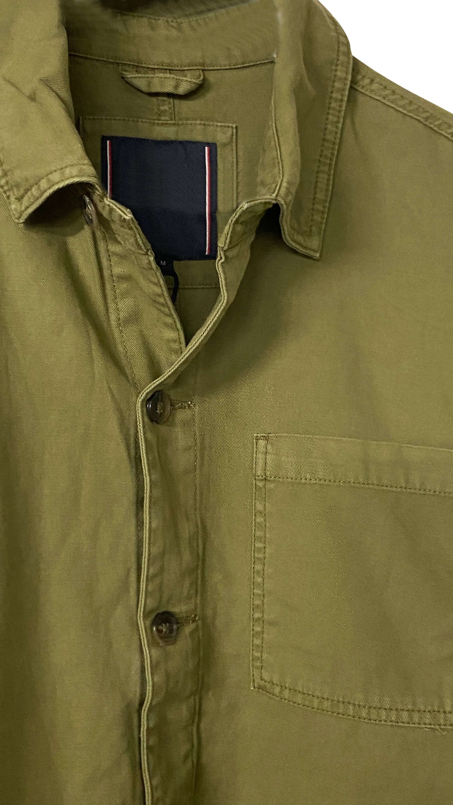 Pack de 6 - Veste Worker Tommy Hilfiger Homme en Coton – Surchemise Workwear Casual Bleu / Khaki