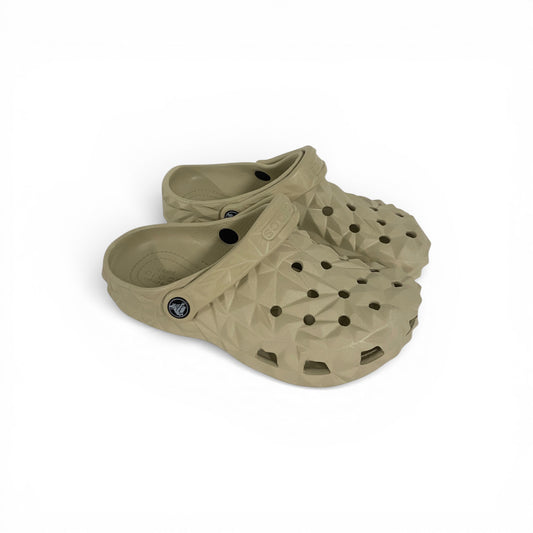 Crocs Noires Unisex à Motif Géométric – Sabots Confort Premium avec Bride Ajustable