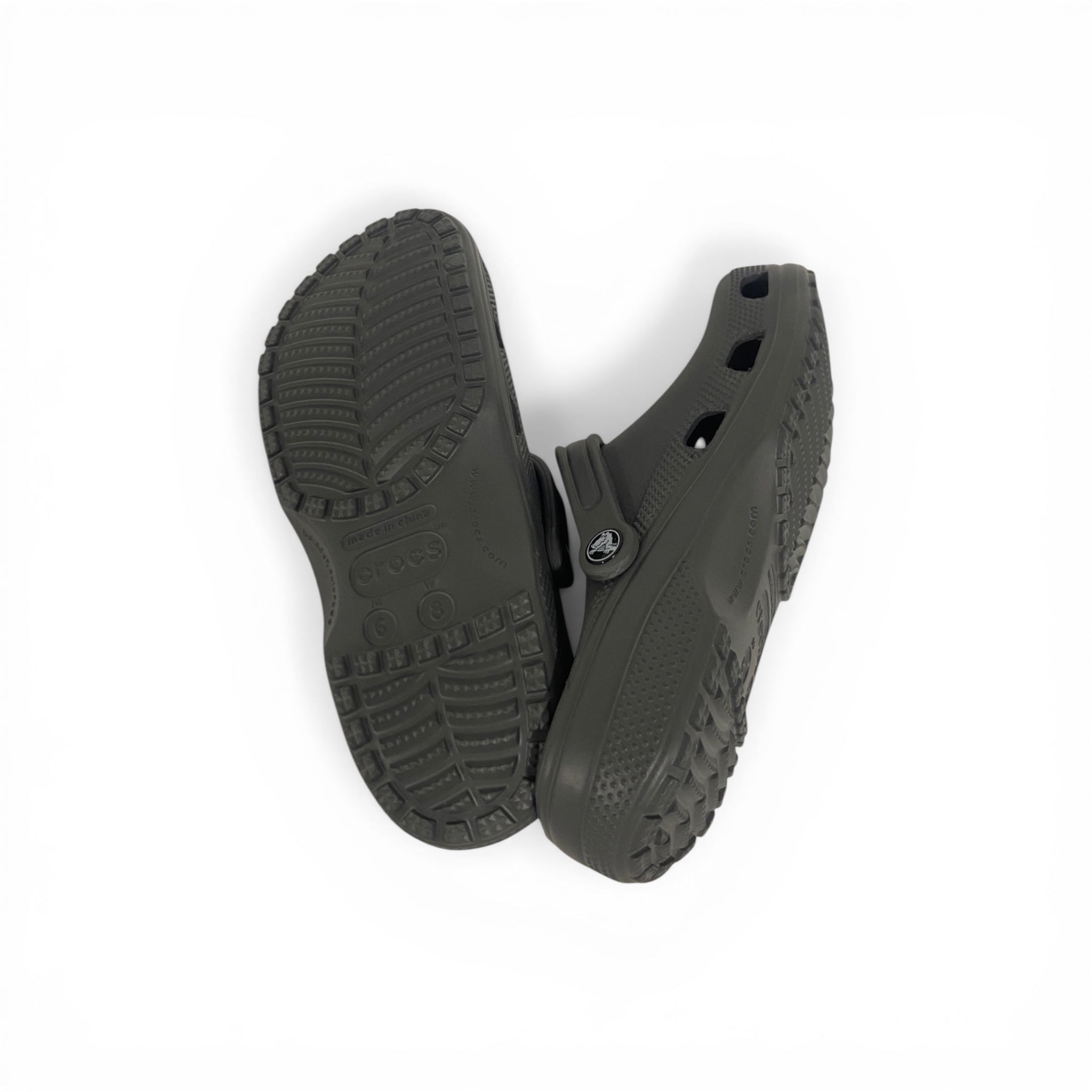 Pack de 10 - Sabots Crocs Classic Unisexe – Confort Léger & Antidérapant | Noir, Gris, Rose & Marine