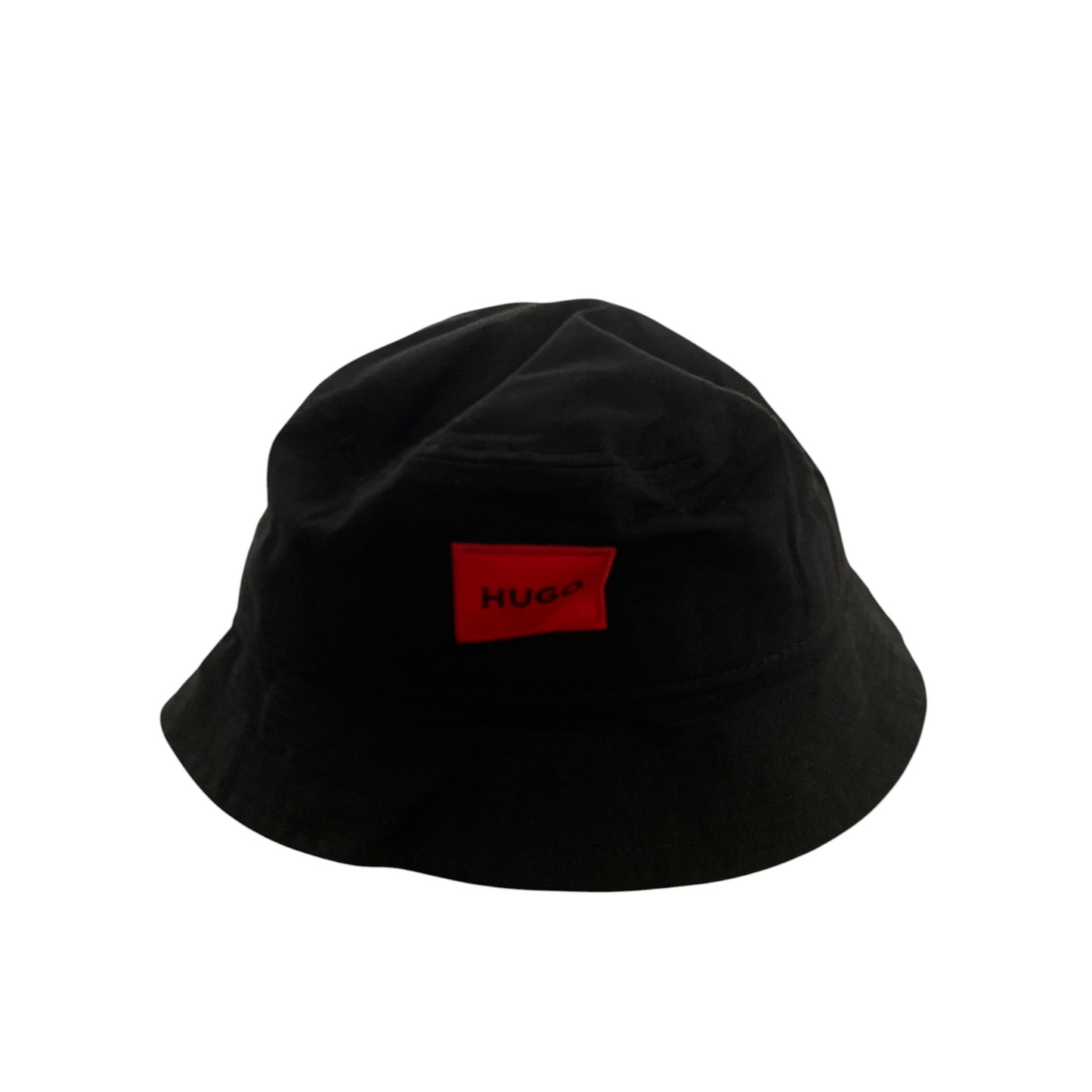 Bob HUGO Noir avec Patch Logo Rouge