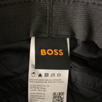 Bob BOSS Noir Matelassé avec Étiquette Logo