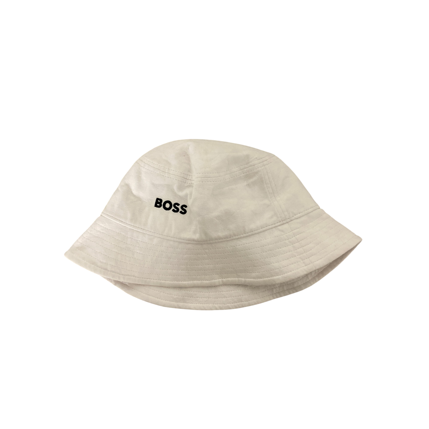 Bob BOSS blanc pour Hommes - Bucket Hat