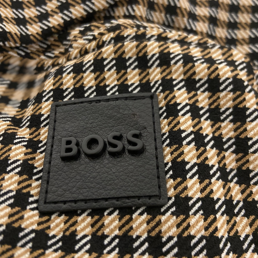 Bob BOSS Saul en sergé recyclé à motifs