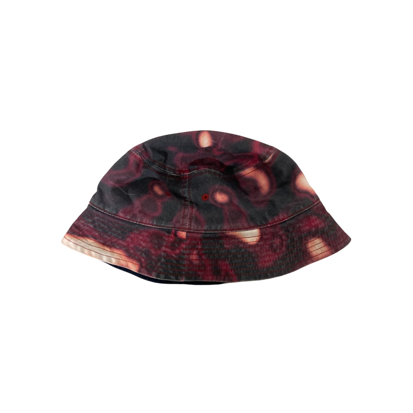 Bob BOSS Imprimé Bordeaux – Bucket Hat Homme Premium