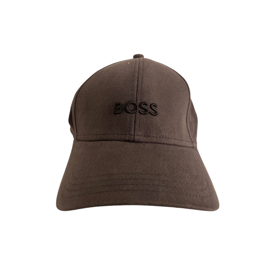 Casquette BOSS Noire à Logo Brodé Blanc – Baseball Cap Homme Premium