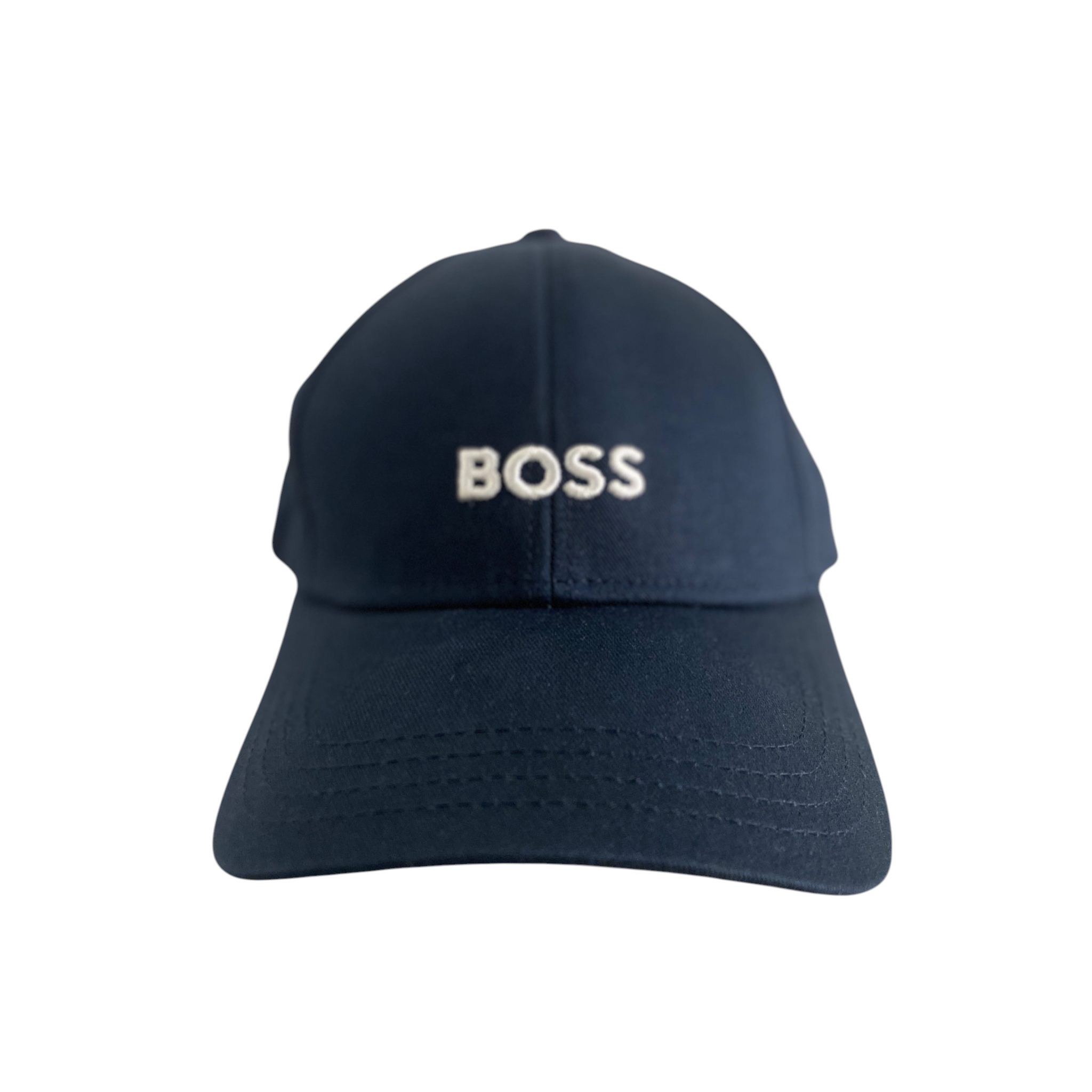 Casquette BOSS Noire à Logo Brodé Blanc – Baseball Cap Homme Premium