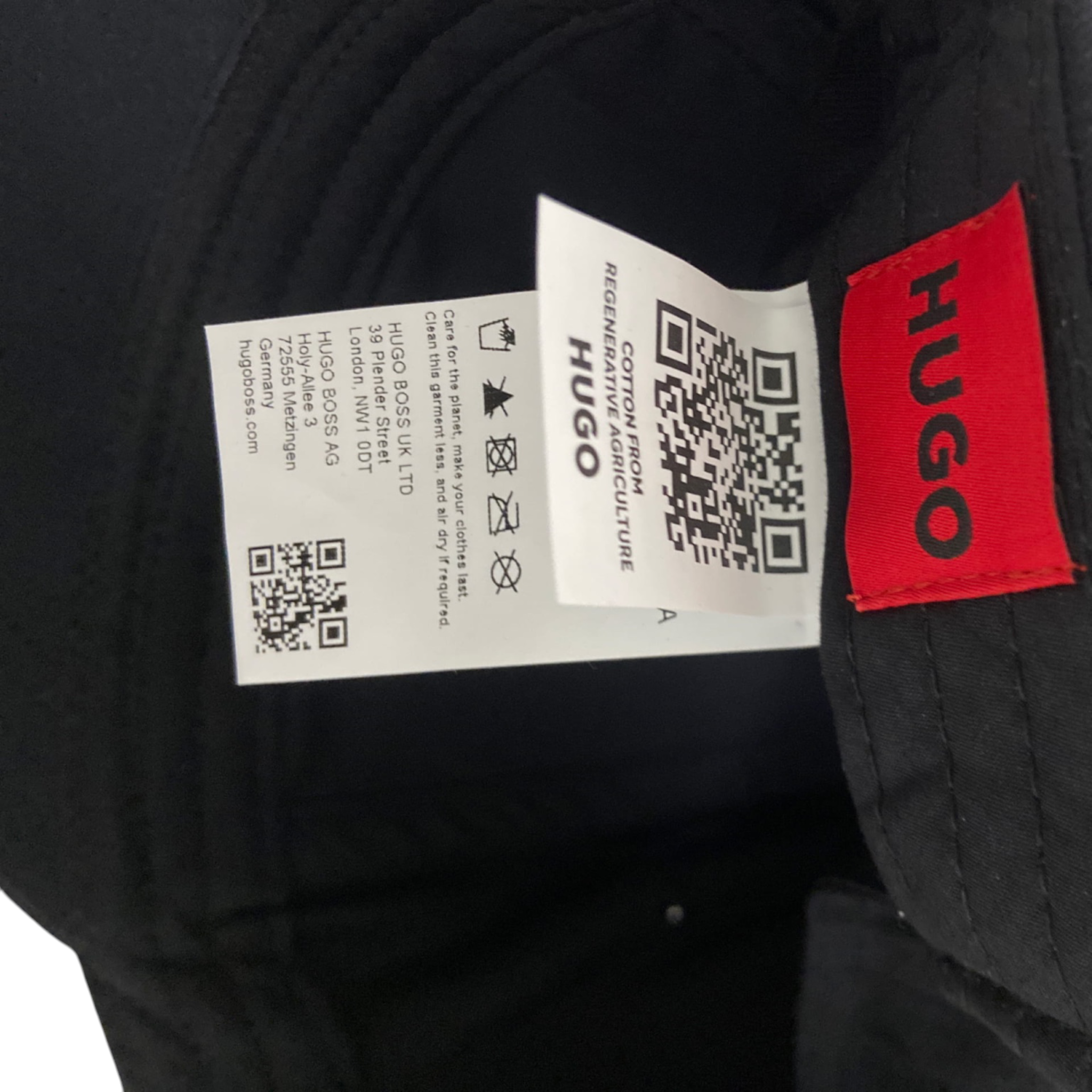 Casquette HUGO à Logo Brodé Ton sur Ton – Baseball Cap Homme