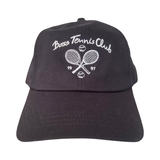 Casquette BOSS Lach Member Tennis Club Noire