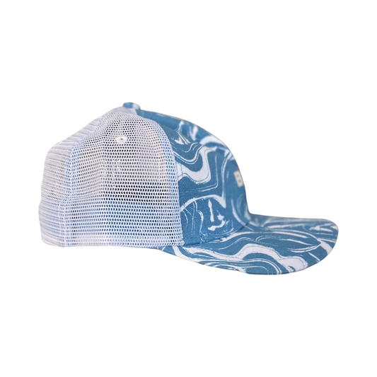 Casquette BOSS Bleu Marbré Homme | Logo BOSS Premium