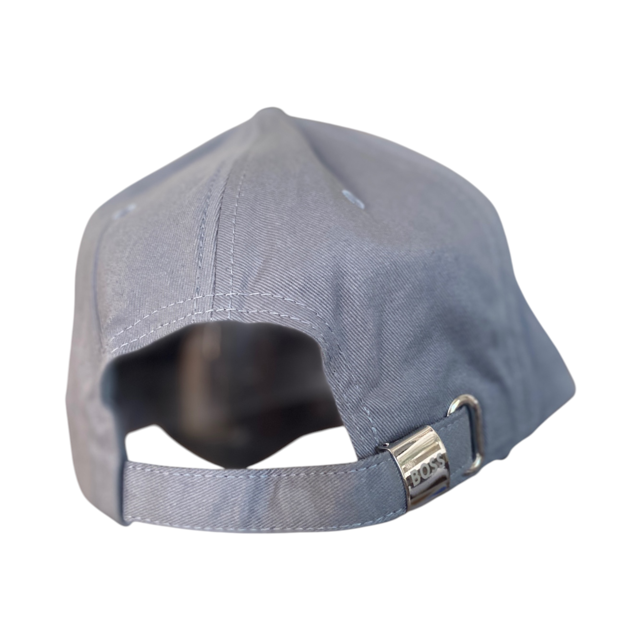 Casquette en twill coton Gris avec logo imprimé