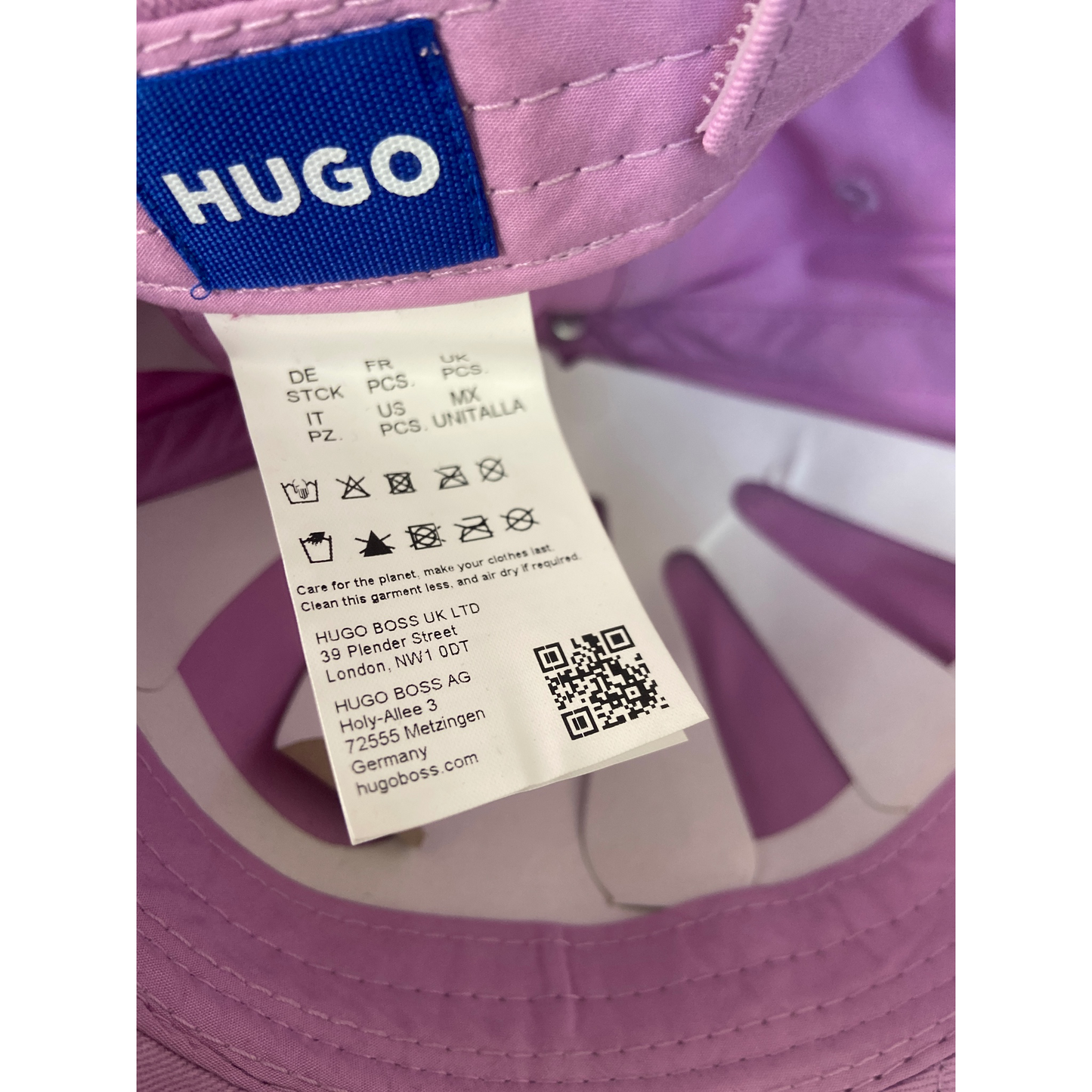 Casquette HUGO Homme 50522014 – Casquette Baseball Jinko en Coton avec Patch Logo