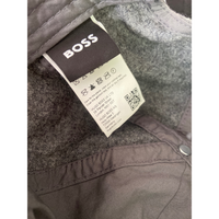 Casquette en laine grise pour hommes Hugo Boss Zed-WO