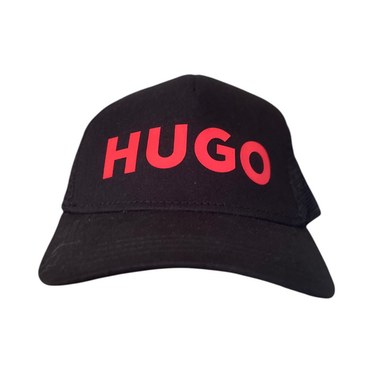 Casquette HUGO Homme 50496217 001 – Casquette Baseball Kody-BL en Coton Noir