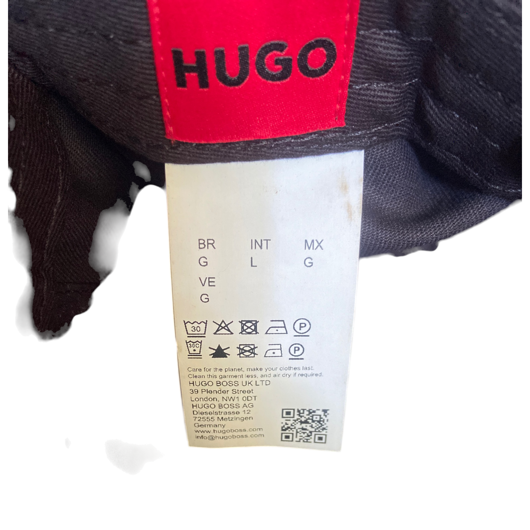 Casquette HUGO Homme 50533410 – Casquette Baseball Jude en Coton avec Logo Brodé
