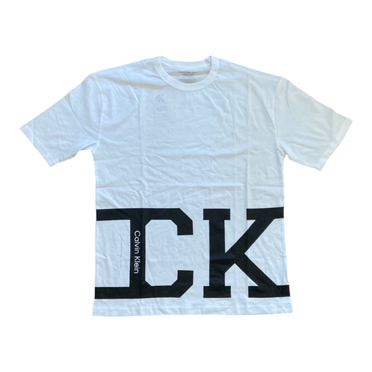 T-Shirt enfant 'VARSITY' Calvin Klein Jeans en Blanc