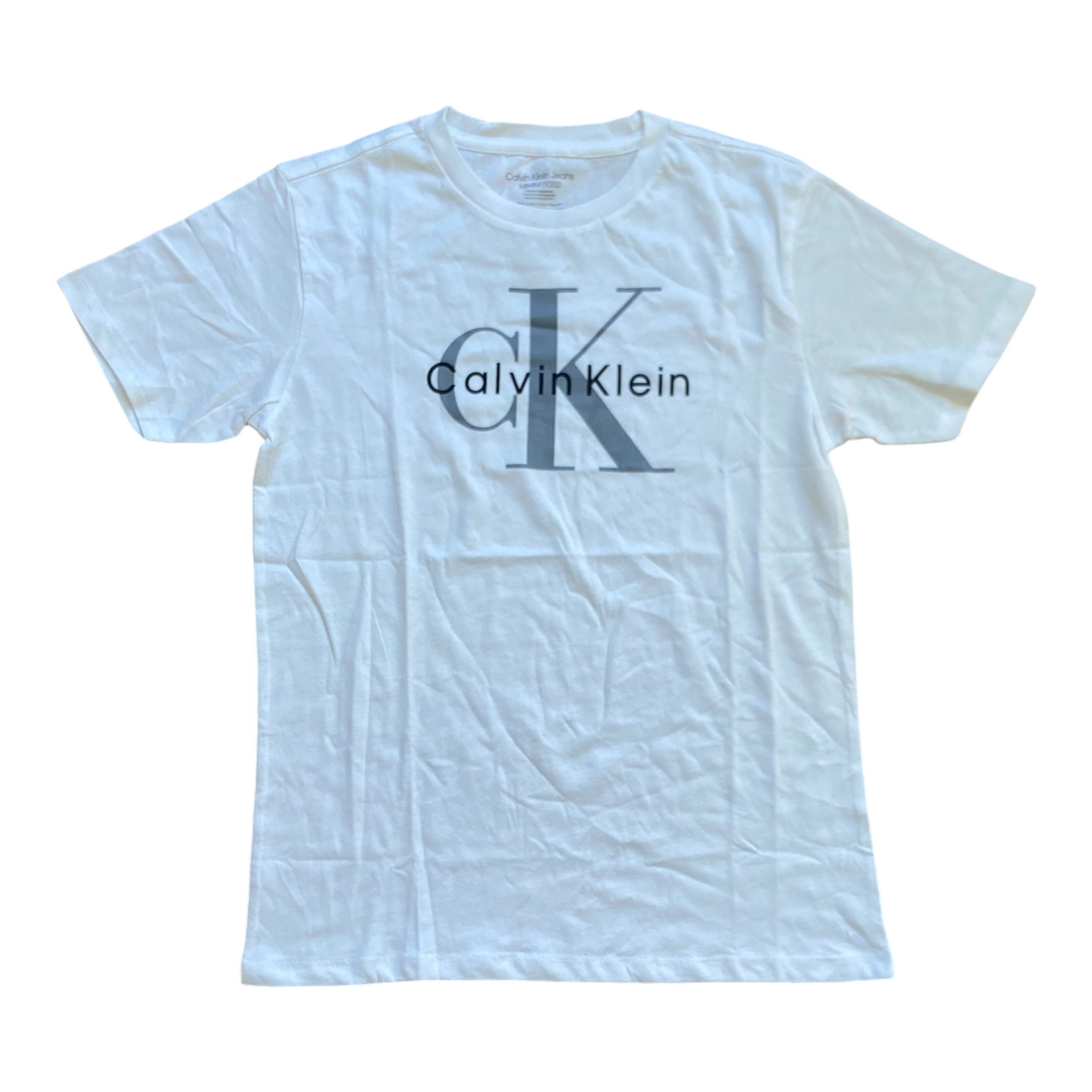 Calvin Klein Jeans MONO LOGO UNISEX - T-shirt imprimé - white