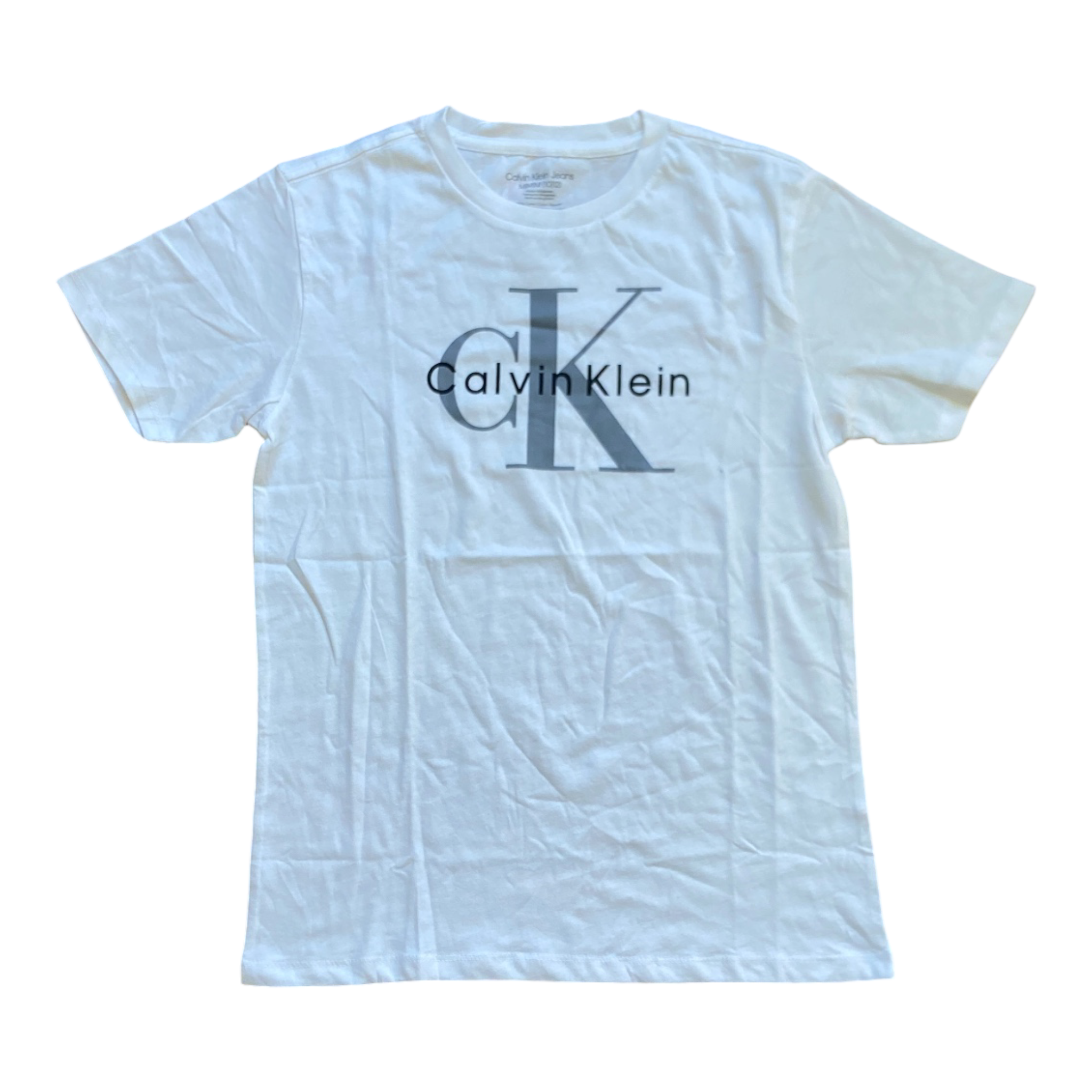 Calvin Klein Jeans MONO LOGO UNISEX - T-shirt imprimé - white
