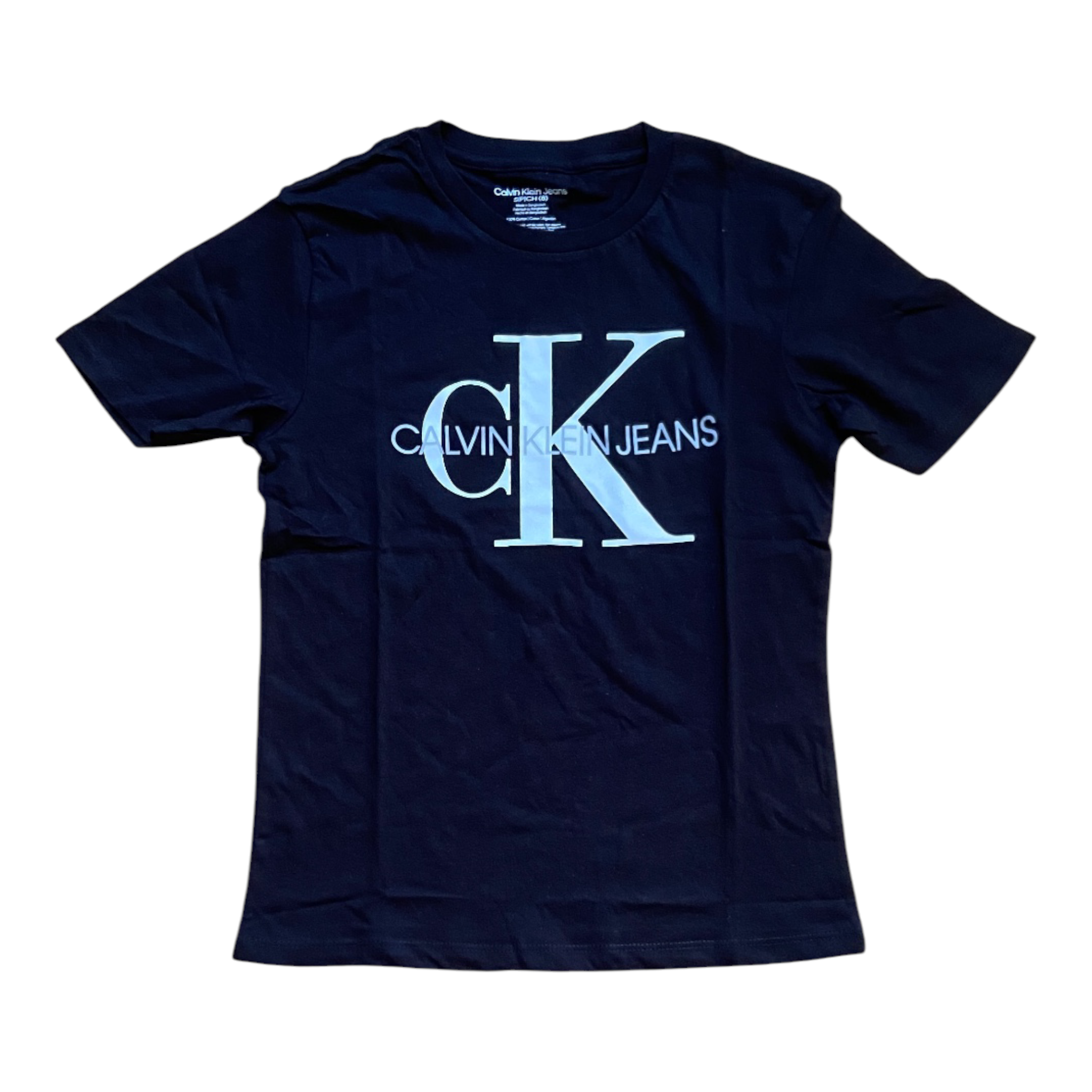 Calvin Klein Jeans MONO LOGO UNISEX - T-shirt imprimé - white