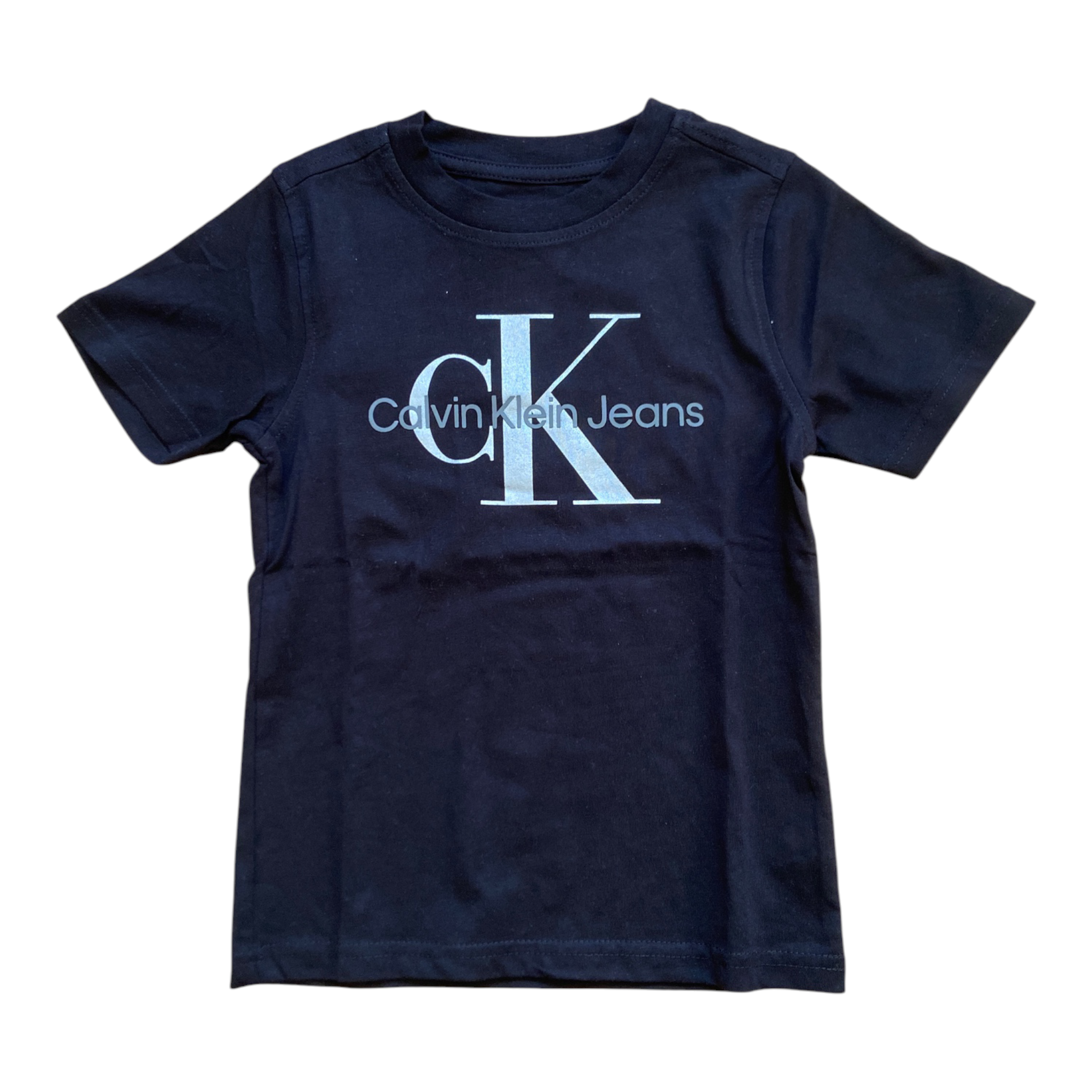 Calvin Klein Jeans MONO LOGO UNISEX - T-shirt imprimé - white