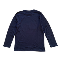 T-Shirt Calvin Klein Jeans Enfant Noir – T-Shirt Manches Longues Logo CALVIN